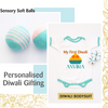 Sensory Soft Balls & Diwali Bodysuit Gift Set