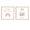 Doodle's Wall Frames | Let's Chase Rainbows (Set Of 2)
