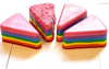 The Rainbow Cake Slice Crayon