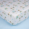 Organic Fitted Cot Sheet- Prince