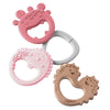 Trio Teether | Blush Pink