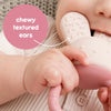 Chill + Fill Bunny Teether | Blush Pink