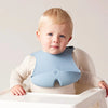 Silicone Bib | Ocean Blue