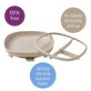 2 in 1 Suction Plate | Latte Brown
