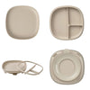 2 in 1 Suction Plate | Latte Brown