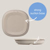 Silicone Plate + Lid with Suction Base | Blush Pink