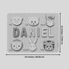 Personalised Wooden Name Puzzle- Fauna (6 Elements)