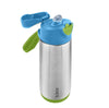 Insulated Sport Spout Drink Water Bottle | Ocean Breeze Blue Green