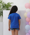 Blue Abstract Design T-Shirt