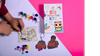 Teeny Tiny DIY Fridge Magnet Kit – Transport Theme Paint & Decorate Kit - iLearnngrow Learning Solutions Pvt Ltd
