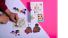 Teeny Tiny DIY Fridge Magnet Kit – Transport Theme Paint & Decorate Kit - iLearnngrow Learning Solutions Pvt Ltd
