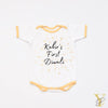 First Diwali Personalised Bodysuit (Yellow Love)