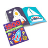 1500 Mosaic Stickers Book 4 with Colouring Fun