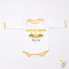 Love & Lights Personalised Bodysuit (Yellow Love)