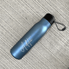 Personalised Steel Blue Travel Flask (500ml)