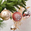 16pcs Peach Snowflakes Shimmer Christmas Ball Tree ornaments XMAS Decoration Set - Little Surprise Box16pcs Peach Snowflakes Shimmer Christmas Ball Tree ornaments XMAS Decoration Set