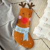 Personalised Stocking | Reindeer