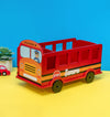 Personalised Book Rack | Red Bus