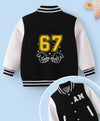 The 67 Collection Personalised Varsity Jacket
