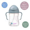 Weighted Straw Sippy Cup 240ml | Ocean Blue