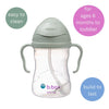 Weighted Straw Sippy Cup 240ml | Sage Green