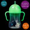 Weighted Straw Sippy Cup 240ml | Glow in the dark