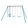 Metal Jupiter® Double Swing and Glider Set