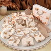 26pcs Cream & Brown Teddy Love , New bornÂ Baby Girl/Boy Gift Hamper all Season wearÂ Clothes Gift Hamper Box, (0-6months) - Little Surprise Box26pcs Cream & Brown Teddy Love , New bornÂ Baby Girl/Boy Gift Hamper all Season wearÂ Clothes Gift Hamper Box, (0-6months)