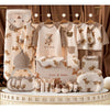 26pcs Cream & Brown Teddy Love , New bornÂ Baby Girl/Boy Gift Hamper all Season wearÂ Clothes Gift Hamper Box, (0-6months) - Little Surprise Box26pcs Cream & Brown Teddy Love , New bornÂ Baby Girl/Boy Gift Hamper all Season wearÂ Clothes Gift Hamper Box, (0-6months)