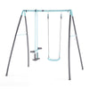 Premium Metal Single Swing and Glider with Mist