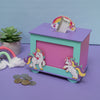 Personalised Photo Frame Piggy Bank | Unicorn