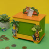 Personalised Photo Frame Piggy Bank | Jungle