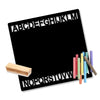 Interactive Alphabet Chalkboard With Alphabet Tracing