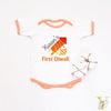 First Diwali Personalised Bodysuit (Orange Love)