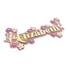 3 Layer Acrylic Name Plaque | Fairyland Floral