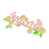 3 Layer Name Plaque | Rose Oasis