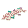 3 Layer Acrylic Name Plaque | Butterfly Magic