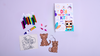 Teeny Tiny DIY Animal Painting Kit – 3-in-1 Kids Craft Set