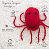 Octopus Soft Toy & Diwali Bodysuit Gift Set