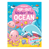 Pop-Out Under the Ocean- With 3D Models Colouring Stickers