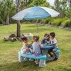 Step2 Sun & Fun Picnic Table With Umbrella