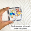 Chalky Ice Magnetic Tiles