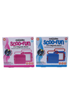 Scoo Fun (Blue) 2-in-1 Board Magical Slate and Magnetic Board