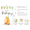 Jungle Safari Theme Baby Milestone Cards