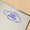 Personalised Book Stamp | Cloud