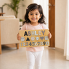 Personalised Wooden Name Puzzle- Shapes & Numbers
