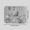 Personalised Wooden Name Puzzle- Dinosaurs