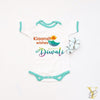 Dino Soft Toy & Diwali Bodysuit Gift Set