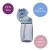 Straw Drink Bottle Junior 380ml | Chill Out Blue