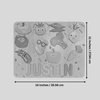 Personalised Wooden Name Puzzle- Vegetables